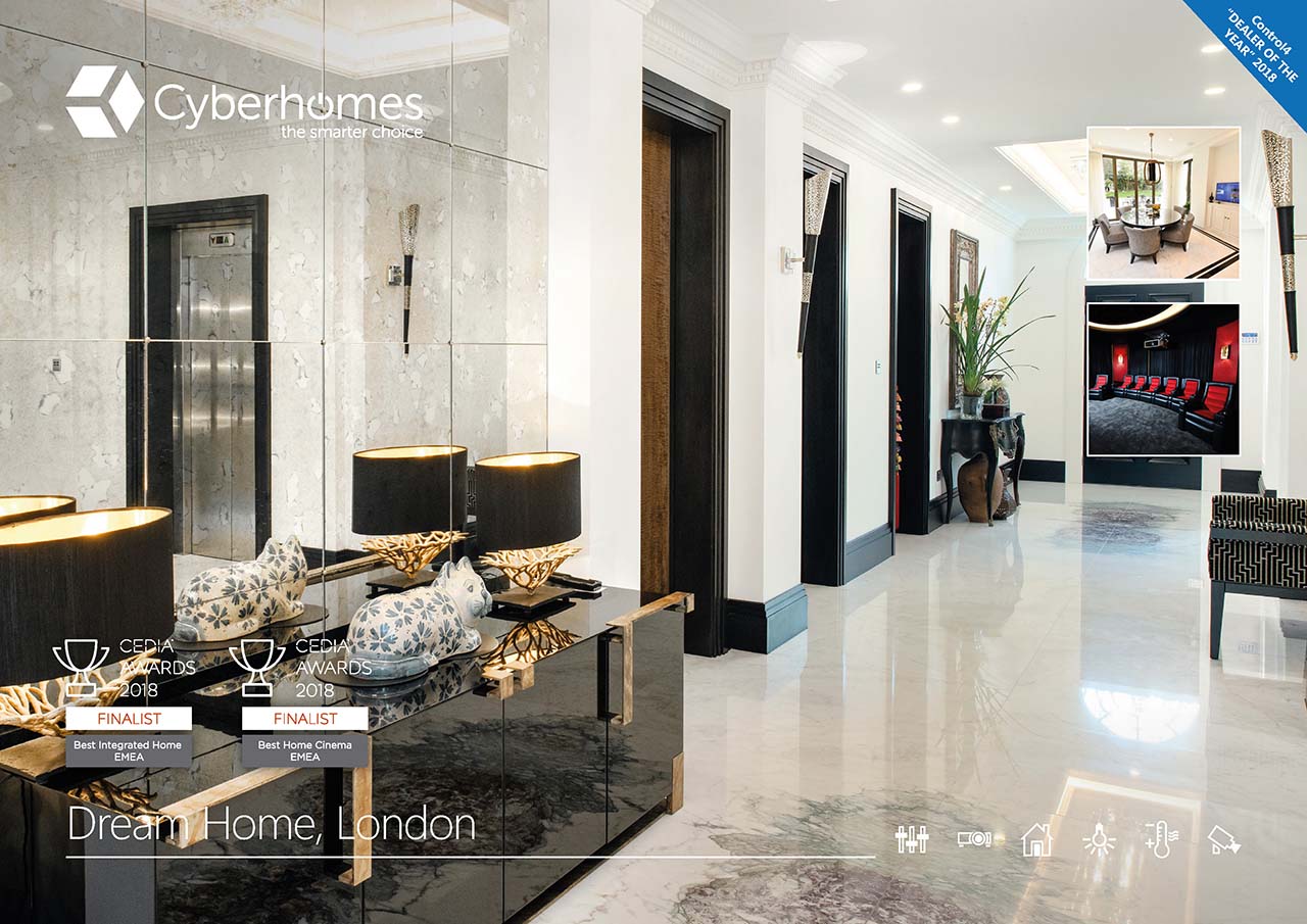 Download PDF of Cyberhomes 'St Johns Wood Dream Home' luxury smart home case study